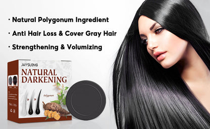 Polygonum Hair Darkening Shampoo Bar Soap